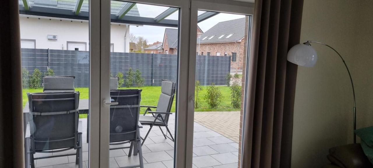 NEU!Moderne, lichtdurchflutete DHH, zentral, Garten, Wallbox, WLAN Butjadingen Exterior foto